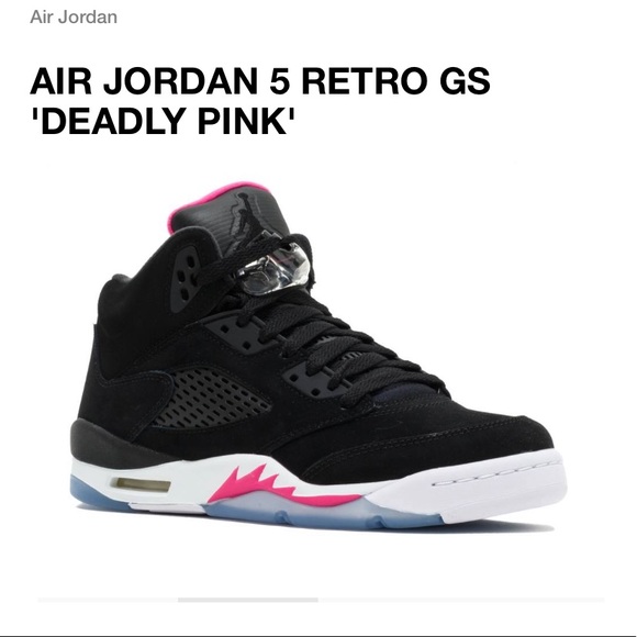 jordan 5 deadly pink